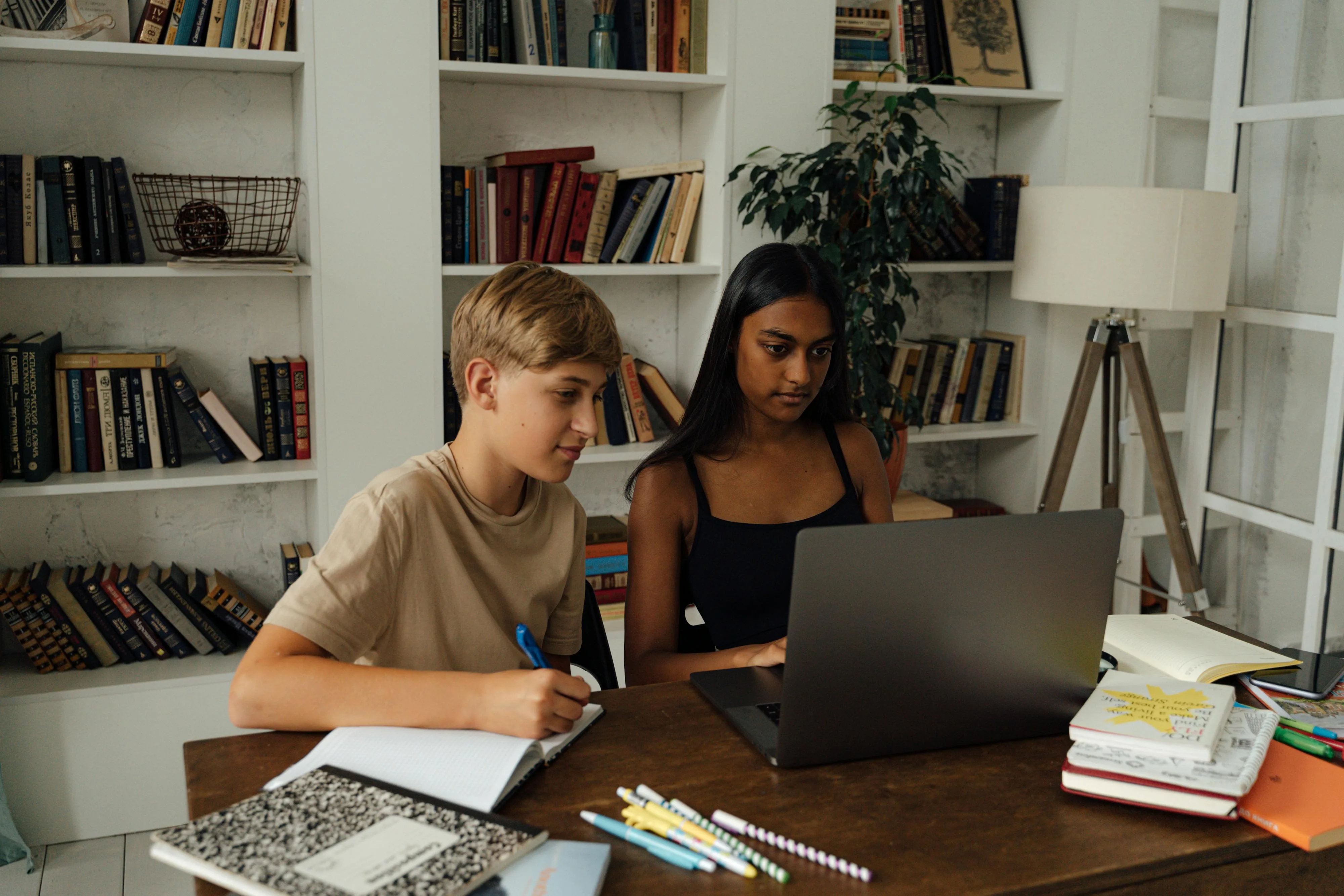 Children learning together